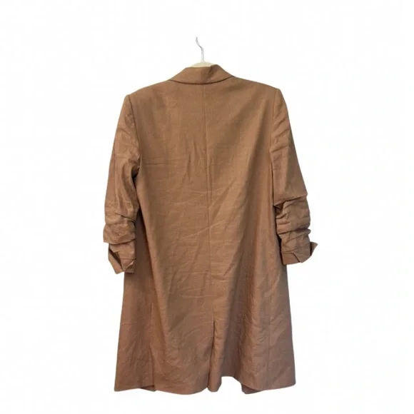 Alice + Olivia Muriel Scrunched Sleeve Coat - Picture 7 of 7